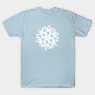 Paper Snowflake design no. 1 T-Shirt